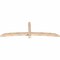 Ekena Millwork Bellingham Smooth Timber Gable Bracket, Douglas Fir, 84"W x 28"H x 3 1/2"D x 3 1/2"F, 8/12 Pitch GBW084X28X0404BEL00SDF - alternate 5